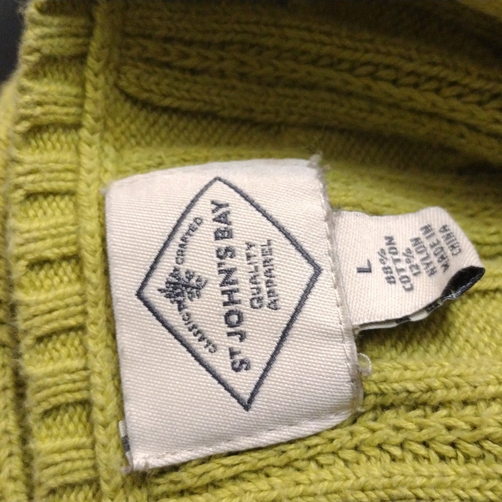 St. John's Bay Knit Sweater L - Picture 6 of 6